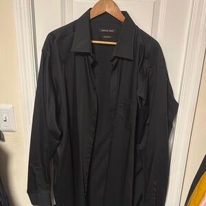 MICHAEL Michael Kors Black Dress Shirt